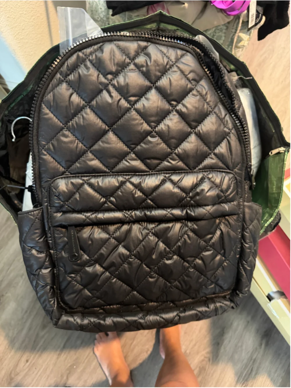 Quince| Transit Quilted Commuter Backpack | NWT